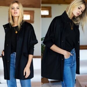 Emerson Fry Layering Jacket Wool/Cashmere Black M